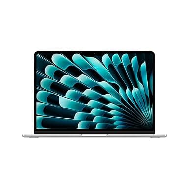 Apple 2024 MacBook Air 13″ Laptop with M3 chip: 34.46 cm (13.6″) Liquid Retina Display, 8GB Unified Memory, 512GB SSD Storage, Backlit Keyboard, 1080p FaceTime HD Camera, Touch ID- Silver